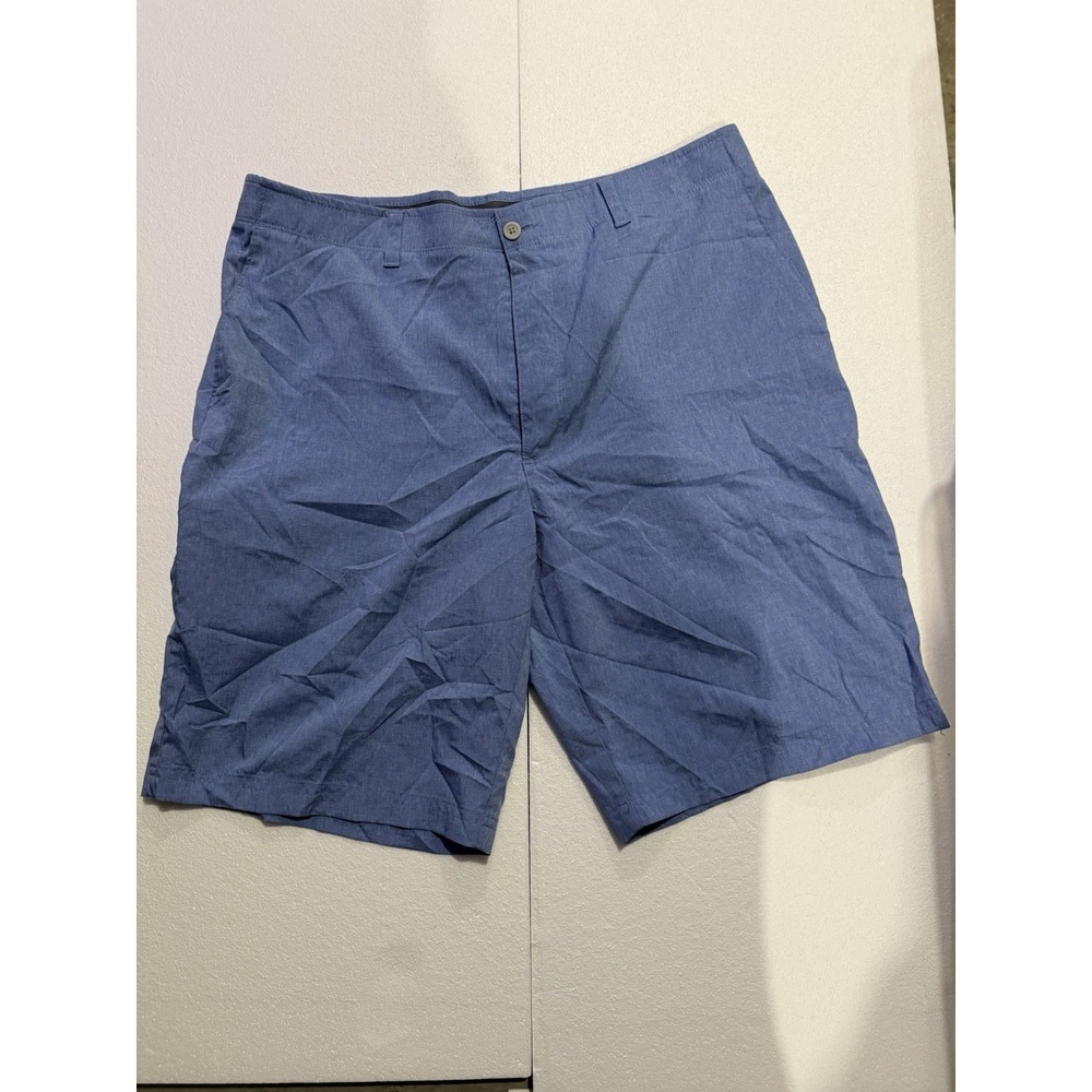 Jack Nicklaus Golf Shorts‎ 36 Mens Polyester Stretch Blue